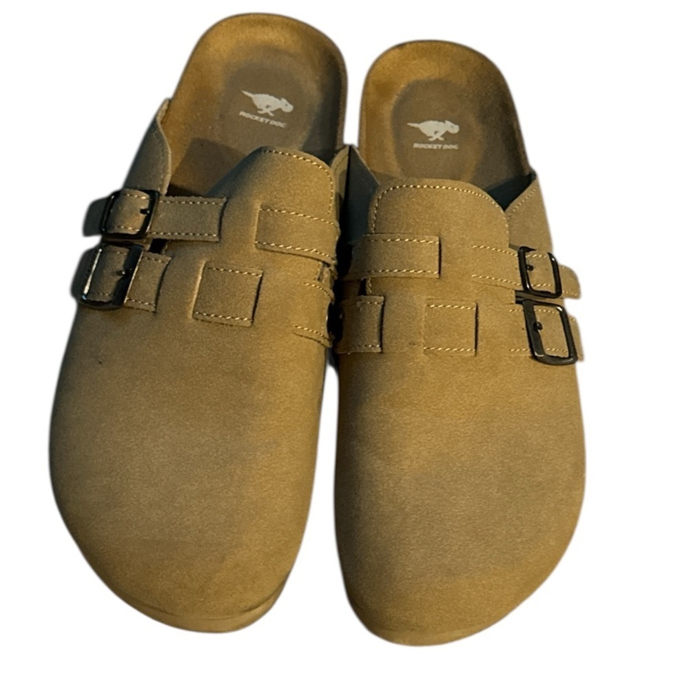 Rocket Dog Womens/Ladies Abel Plus Clogs / Beige - Picture 3 of 4